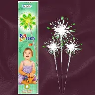 10 CM Green Sparklers