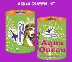 6" Aqua Queen