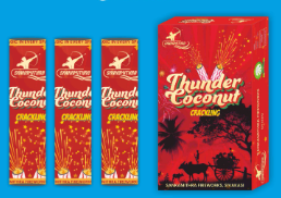 Thunder Coconut Crackling (3 Pcs)