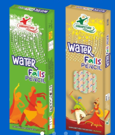 Water Falls Pencil (5 Pcs)